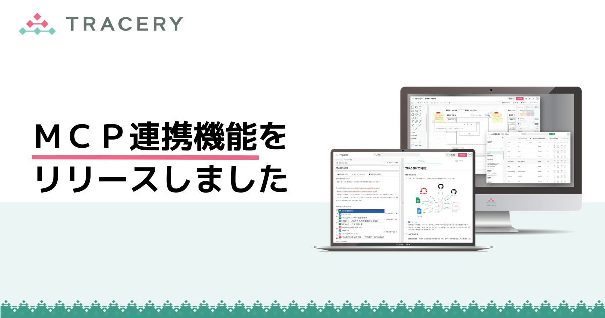 Permalink to 開発ドキュメント支援SaaS「TRACERY」、MCP連携に対応